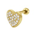 Heart Helix Ear Piercing TIP-3434